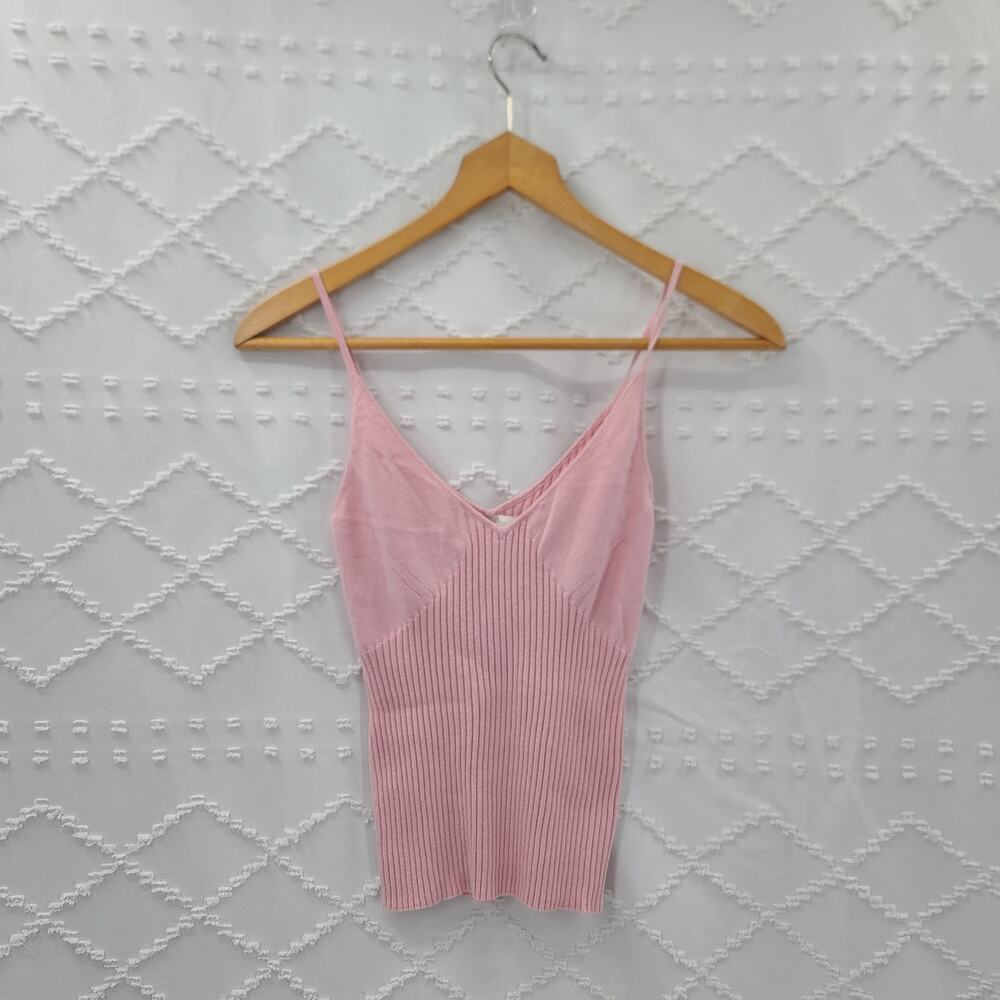Taylor swift Opalite vibes One Grey Day pink cashmere tank Size Small